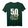 50. Geburtstag Männer Bier Humor T-Shirt - Lustiges Geschenk für Bierliebhaber & Partyoutfit zum Jubiläum