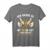 Lustiges 50. Geburtstag T-Shirt für Mann und Frau - Originelle Geschenkidee & Partydeko für 50 Jahre Feier