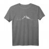 Berge Herzschlag Liebe Klettern Trekking T-Shirt – Perfekt für Wanderer, Kletterer & Bergliebhaber