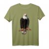 Adler-Aufdruck Tier Adlermotiv Weisskopfseeadler T-Shirt - Klassisch geschnitten, hochwertiges Wildlife-Motiv