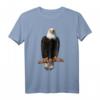 Adler-Aufdruck Tier Adlermotiv Weisskopfseeadler T-Shirt - Klassisch geschnitten, hochwertiges Wildlife-Motiv