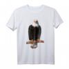 Adler-Aufdruck Tier Adlermotiv Weisskopfseeadler T-Shirt - Klassisch geschnitten, hochwertiges Wildlife-Motiv