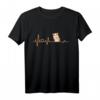 Herzschlag Hamster Lustiges T-Shirt für Hamsterliebhaber Damen, Herren & Kinder - Perfektes Geschenk für Tierfreunde