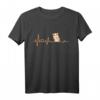 Herzschlag Hamster Lustiges T-Shirt für Hamsterliebhaber Damen, Herren & Kinder - Perfektes Geschenk für Tierfreunde