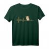 Herzschlag Hamster Lustiges T-Shirt für Hamsterliebhaber Damen, Herren & Kinder - Perfektes Geschenk für Tierfreunde