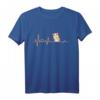 Herzschlag Hamster Lustiges T-Shirt für Hamsterliebhaber Damen, Herren & Kinder - Perfektes Geschenk für Tierfreunde