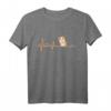 Herzschlag Hamster Lustiges T-Shirt für Hamsterliebhaber Damen, Herren & Kinder - Perfektes Geschenk für Tierfreunde