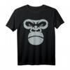 Giant Gorilla Face-Shirt Primas Ape Halloween-Kostüm – Lustiges Affen-Graphic Tee für Party und Kostüm