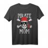 Pirat Mama Jolly Roger Familie Matching T-Shirt – Perfektes Piraten-Outfit für Piratennacht, Schule & Party