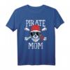 Pirat Mama Jolly Roger Familie Matching T-Shirt – Perfektes Piraten-Outfit für Piratennacht, Schule & Party