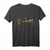 Las Vegas Skyline Herzschlag T-Shirt – Für Poker-, Casino- und Vegas-Fans, perfekt als Souvenir & für Reisen nach Nevada