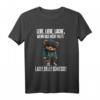 Lebe Liebe Lache T-Shirt mit Spruch – Motivierende Geschenkidee für Opa, Papa, Bruder, Onkel zu Geburtstag, Weihnachten, Vatertag und Muttertag