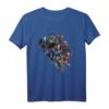 Marvel Avengers Endgame Action Pose Logo Graphic T-Shirt – Offiziell Lizenzierte Marvel Fanbekleidung für Superhelden-Liebhaber