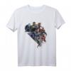 Marvel Avengers Endgame Action Pose Logo Graphic T-Shirt – Offiziell Lizenzierte Marvel Fanbekleidung für Superhelden-Liebhaber