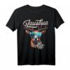Lausbua T-Shirt Herren & Jungen mit Hirsch & Edelweiß – Lustiges Trachtenshirt für Oktoberfest, Wiesn & Volksfest in Bayern & Österreich