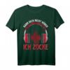 Kann Dich Nicht Hören Ich Zocke - Lustiges PC Gamer Headset Halbarm T-Shirt für Gamer, perfekt als Geschenk zum Geburtstag oder für jeden Gaming-Fan