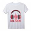 Kann Dich Nicht Hören Ich Zocke - Lustiges PC Gamer Headset Halbarm T-Shirt für Gamer, perfekt als Geschenk zum Geburtstag oder für jeden Gaming-Fan