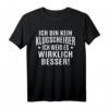 Sprüche Fun T-Shirt 'Ich bin kein Klugscheisser' - Lustiges Motiv für Damen und Herren, Perfekt für Party, Freizeit & als Geschenk
