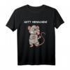 Igitt Menschen Lustiges Ratte Tiere Sprüche T-Shirt für Damen und Herren – Humorvolles Tiermotiv mit langlebigem Design
