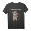 Igitt Menschen Lustiges Ratte Tiere Sprüche T-Shirt für Damen und Herren – Humorvolles Tiermotiv mit langlebigem Design