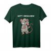 Igitt Menschen Lustiges Ratte Tiere Sprüche T-Shirt für Damen und Herren – Humorvolles Tiermotiv mit langlebigem Design
