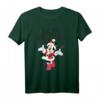 HapPanda Disney Minnie Mouse Hello Christmas Holiday Kurzarm T-Shirt – Festliches Geschenk für Männer, Frauen, Jungen und Mädchen
