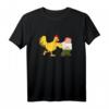 HapPanda Peter & Chicken Fighting T-Shirt – Lustiges Geschenk für Männer mit Humor für den besonderen Tag