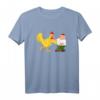 HapPanda Peter & Chicken Fighting T-Shirt – Lustiges Geschenk für Männer mit Humor für den besonderen Tag