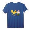 HapPanda Peter & Chicken Fighting T-Shirt – Lustiges Geschenk für Männer mit Humor für den besonderen Tag