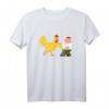 HapPanda Peter & Chicken Fighting T-Shirt – Lustiges Geschenk für Männer mit Humor für den besonderen Tag