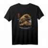 Vintage The Great Wave Of Coffee - Beginne den Tag mit Kaffee T-Shirt, perfektes Geschenk für Kaffeeliebhaber zu Weihnachten, Geburtstag, Ostern & mehr