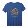 Vintage The Great Wave Of Coffee - Beginne den Tag mit Kaffee T-Shirt, perfektes Geschenk für Kaffeeliebhaber zu Weihnachten, Geburtstag, Ostern & mehr