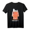 HapPanda Snoopy Logo House T-Shirt – Lizenzierter Cartoon-Print, Hochwertiges Geschenk für Fans & Humorvolle Geburtstagsidee
