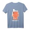 HapPanda Snoopy Logo House T-Shirt – Lizenzierter Cartoon-Print, Hochwertiges Geschenk für Fans & Humorvolle Geburtstagsidee