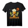Lustiges Halloween Zombie T-Shirt – Perfekt für Gruselpartys & Halloween Kostümzubehör
