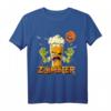 Lustiges Halloween Zombie T-Shirt – Perfekt für Gruselpartys & Halloween Kostümzubehör