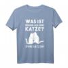 Was ist besser als eine Katze Shirt – Lustiges Katzen T-Shirt Geschenk für Katzenfans und Tierliebhaber zu Weihnachten & Geburtstag