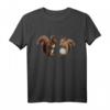 Eichhörnchen Pärchen mit Nuss T-Shirt – Süßes Waldtier Motiv als Geschenkidee für Kinder, Mädchen, Jungen, Frauen und Männer