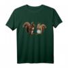 Eichhörnchen Pärchen mit Nuss T-Shirt – Süßes Waldtier Motiv als Geschenkidee für Kinder, Mädchen, Jungen, Frauen und Männer