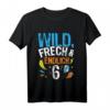 Kinder Wild - Frech & endlich 6 Geburtstag Jungen Geschenk T-Shirt für den perfekten Kindergeburtstag