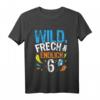 Kinder Wild - Frech & endlich 6 Geburtstag Jungen Geschenk T-Shirt für den perfekten Kindergeburtstag