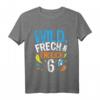 Kinder Wild - Frech & endlich 6 Geburtstag Jungen Geschenk T-Shirt für den perfekten Kindergeburtstag
