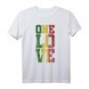 One Love Shirt - Reggae Jamaica T-Shirt Geschenk für Rasta People & Reggae Fans