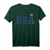 USA T-Shirt für Herren, Frauen und Kinder mit Flagge – Patriotische Amerika Kleidung in 5 Farben als Geschenk