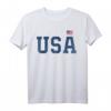 USA T-Shirt für Herren, Frauen und Kinder mit Flagge – Patriotische Amerika Kleidung in 5 Farben als Geschenk
