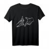 187 Handzeichen T-Shirt - Klassisch geschnitten, doppelt genähter Saum, Streetwear-Style