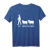 Ich Meine Follower Schaf Züchter Liebhaber T-Shirt – Lustiges Tiermotiv für Bauern, Hobbyzüchter & Tierliebhaber als Geschenkidee