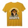 HapPanda The Lion King Scar Portrait T-Shirt – Lustiges Offiziell Lizenzierte Geschenkidee für Fans