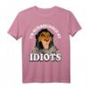 HapPanda The Lion King Scar Portrait T-Shirt – Lustiges Offiziell Lizenzierte Geschenkidee für Fans