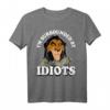 HapPanda The Lion King Scar Portrait T-Shirt – Lustiges Offiziell Lizenzierte Geschenkidee für Fans